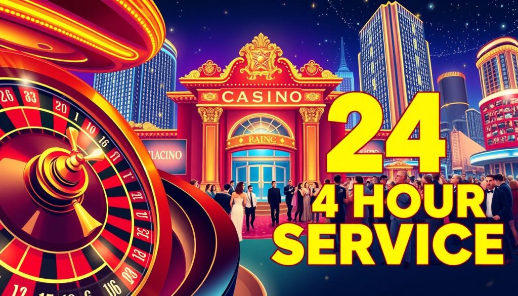 โปรโมชั่นคาสิโนและบริการ24ชม.